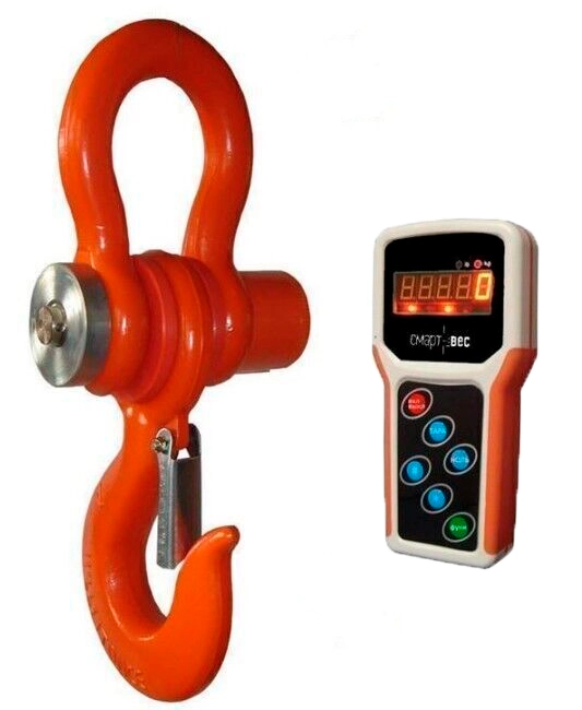 Весы крановые электронные ВКД 15т с инд. на пульте (встроен. аккум.) + поверка