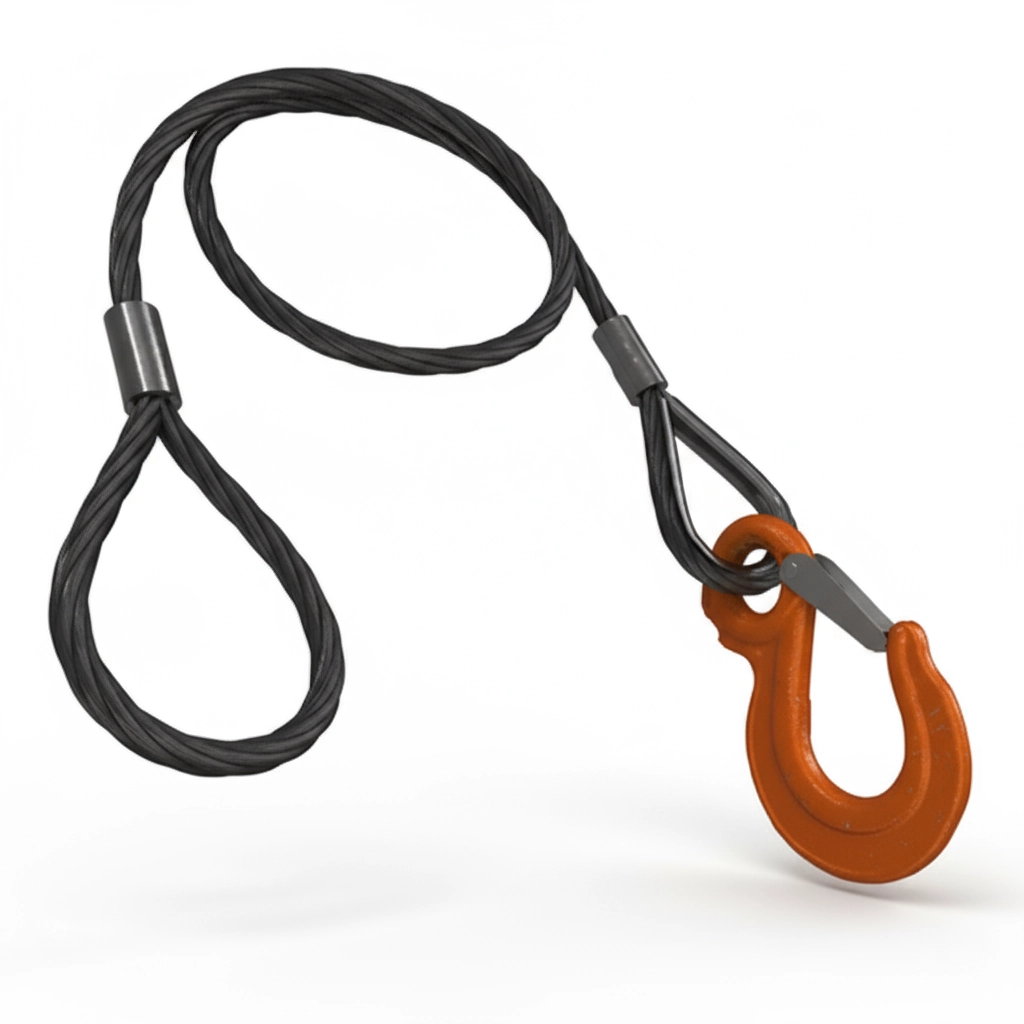 Строп канатный одноветвевой 1СК-4т 4м (опрессовка)