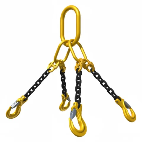Строп цепной четырехветвевой 4СЦ-17т 6м