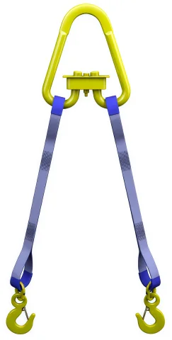 Строп текстильный двухветвевой 2СТ-10т 9м